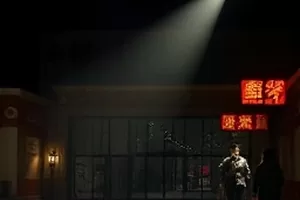 《黑白潮汐》高清视频修复后画面，海岸礁石与浪花的高对比黑白影像