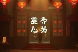 《巷口烟火十二月》高清视频封面，清晨巷口升起的白雾与灯光